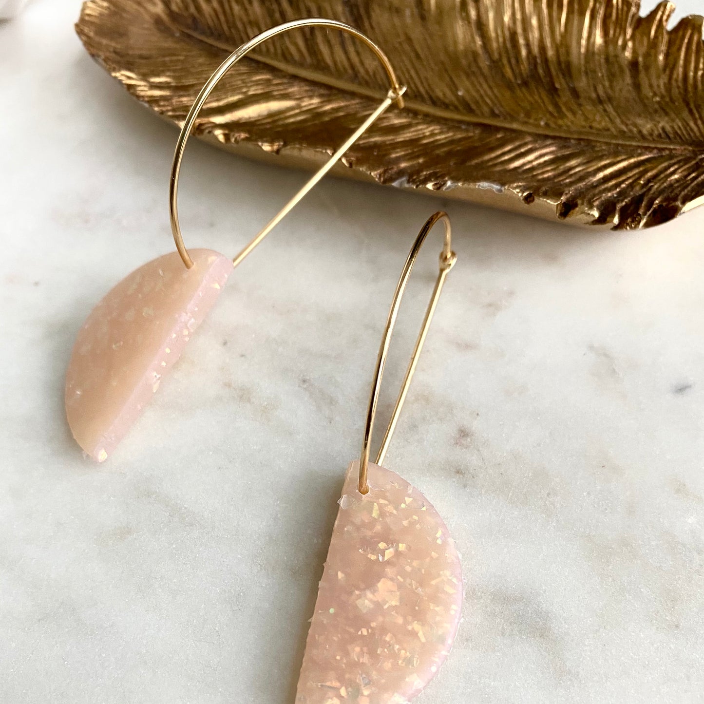 Sparkle Luna Dangles