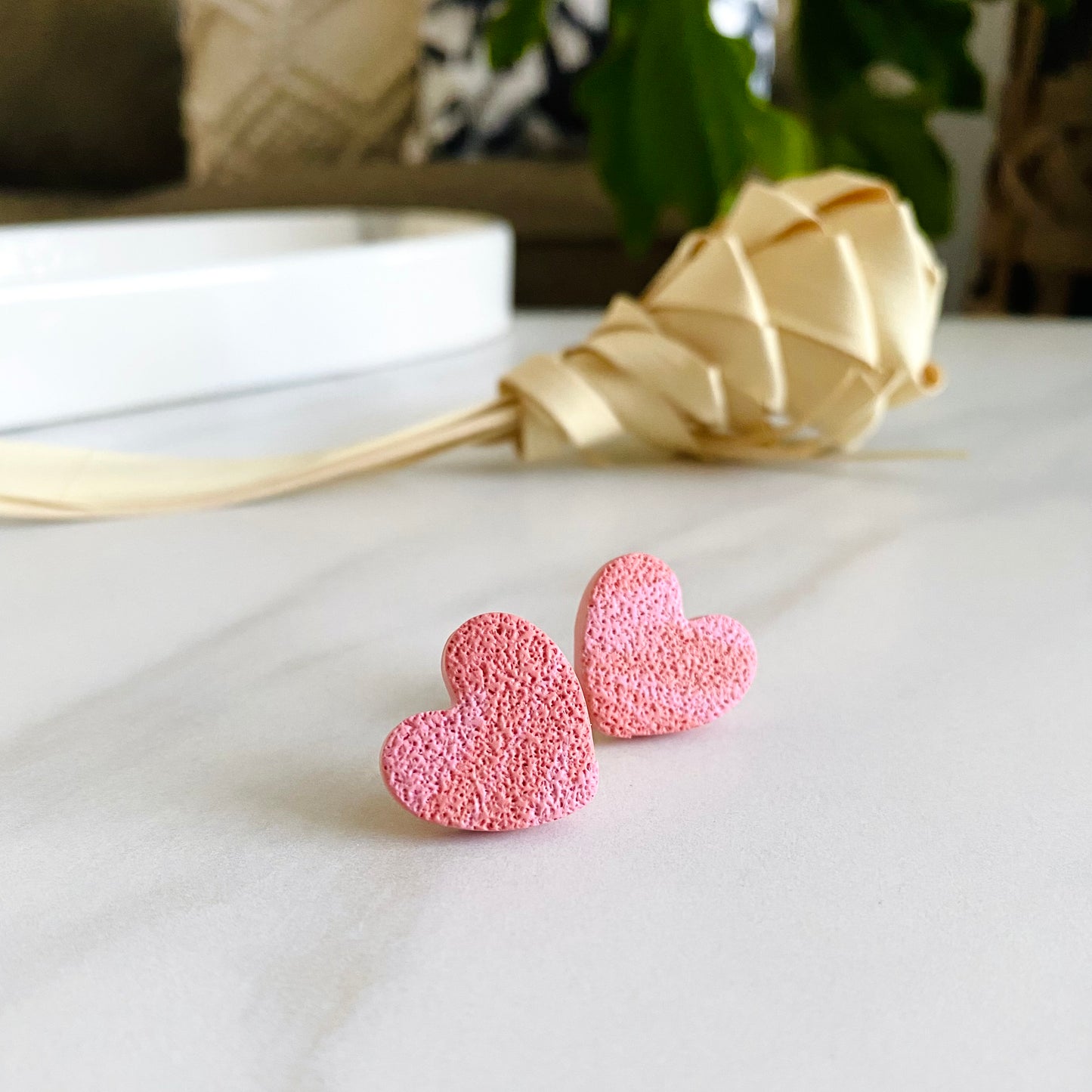 Sweetheart Textured Studs