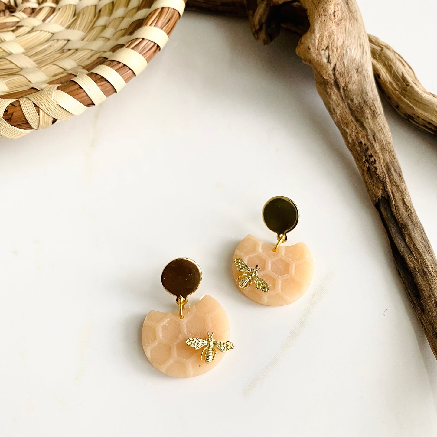 Birdie // Honeycomb + Brass Bee