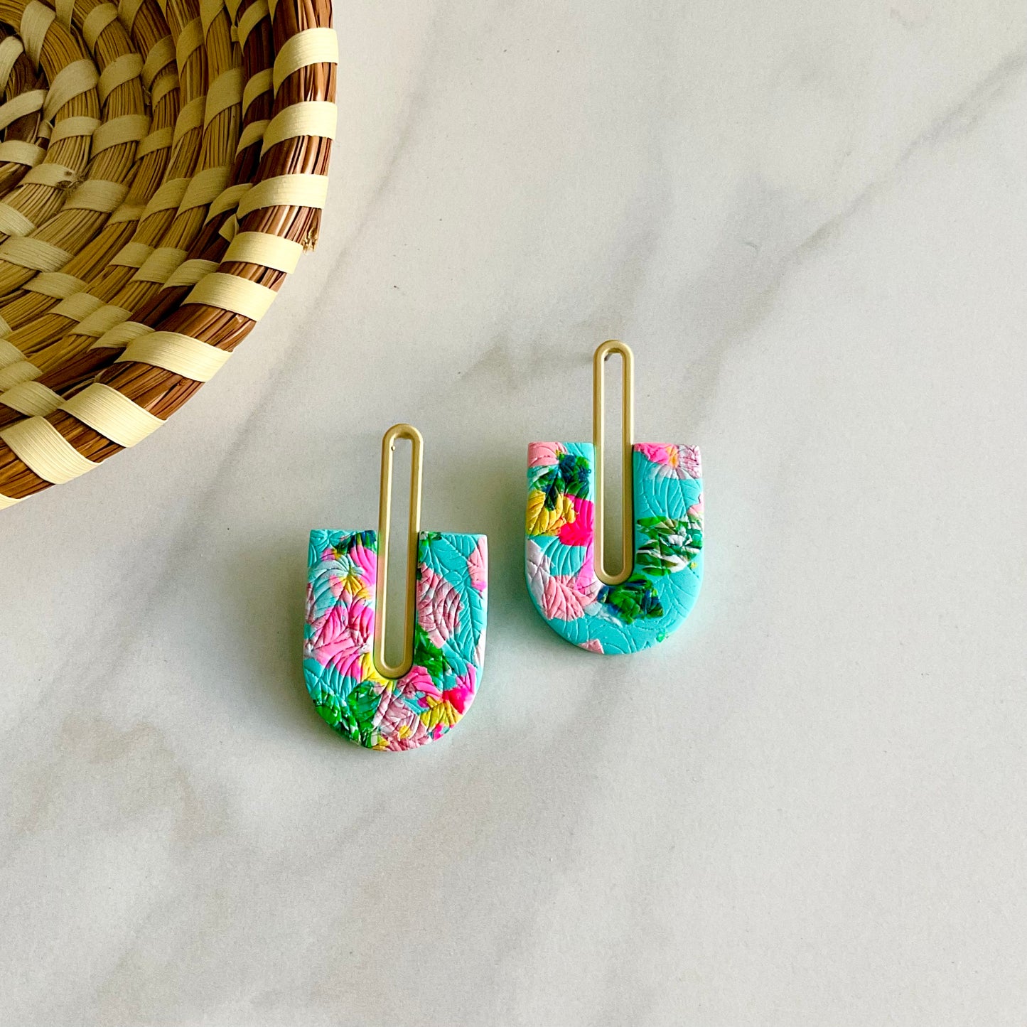 Gracie //  Misty Flora Print (Gold)