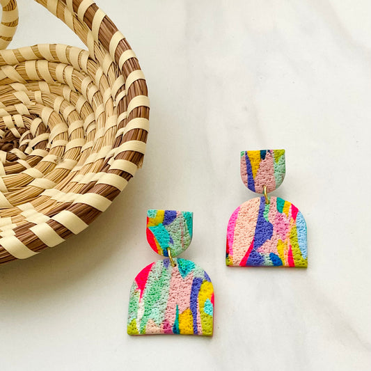 Emma // Summer Circus Print Textured