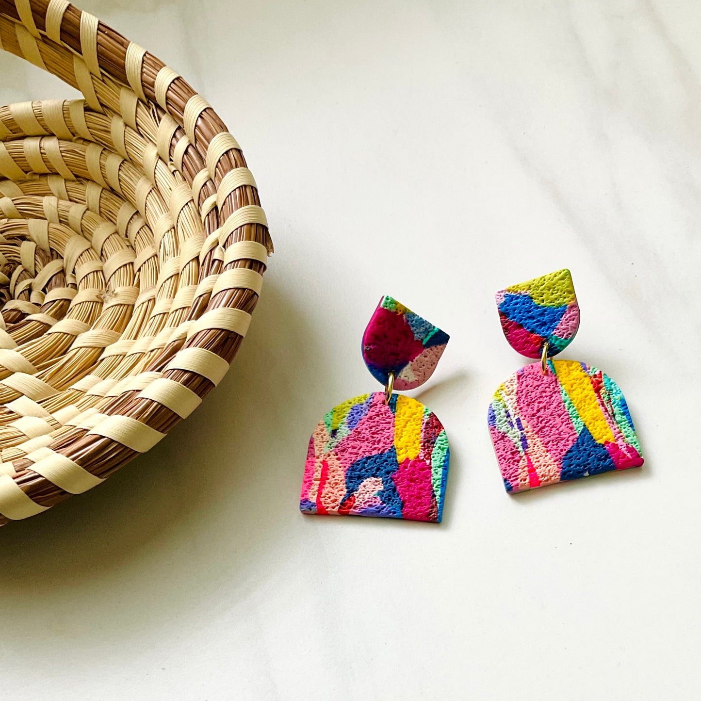 Emma // Summer Circus Print Textured