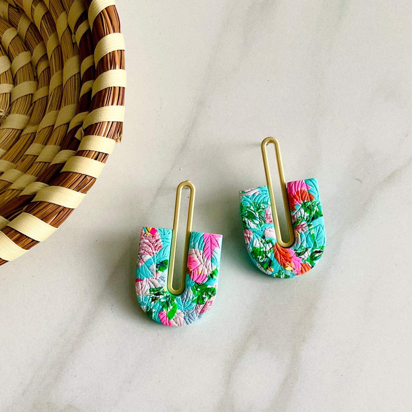 Gracie //  Misty Flora Print (Gold)