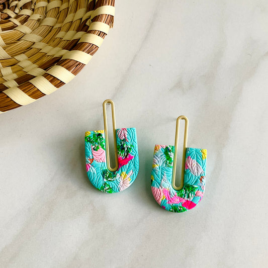 Gracie //  Misty Flora Print (Gold)