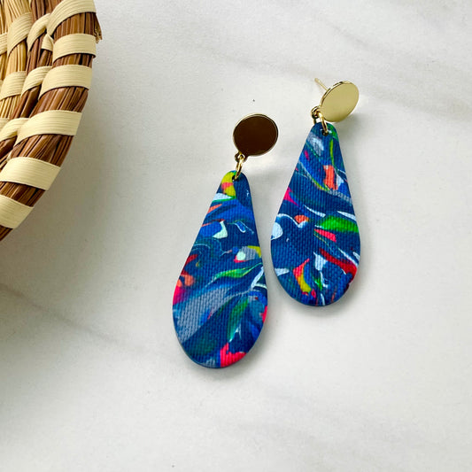 Teardrop // Azure Circus Print