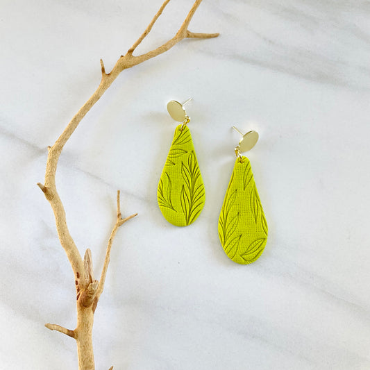 Teardrop // Citron Textured