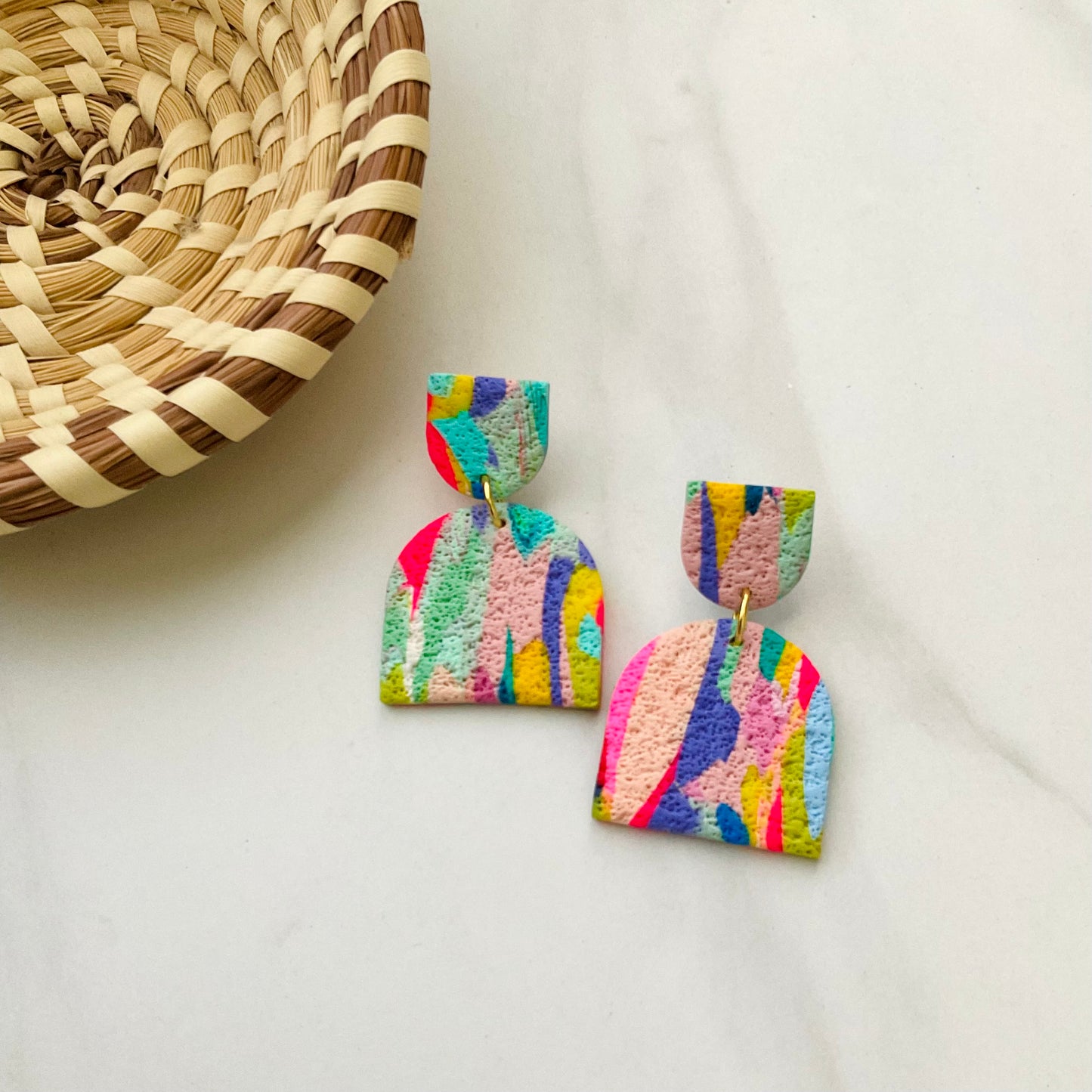Emma // Summer Circus Print Textured