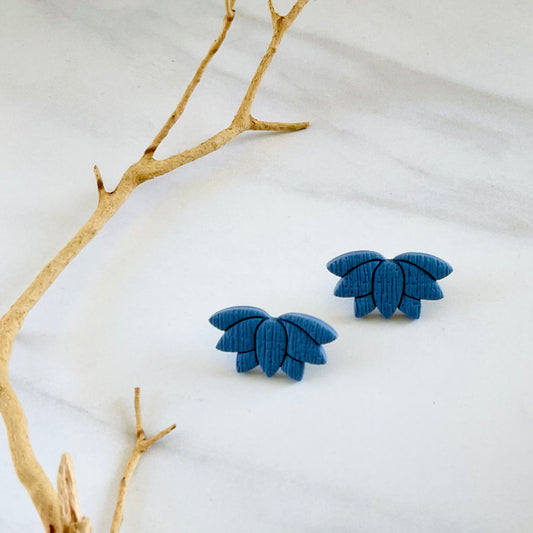 Bluestone Lotus Studs