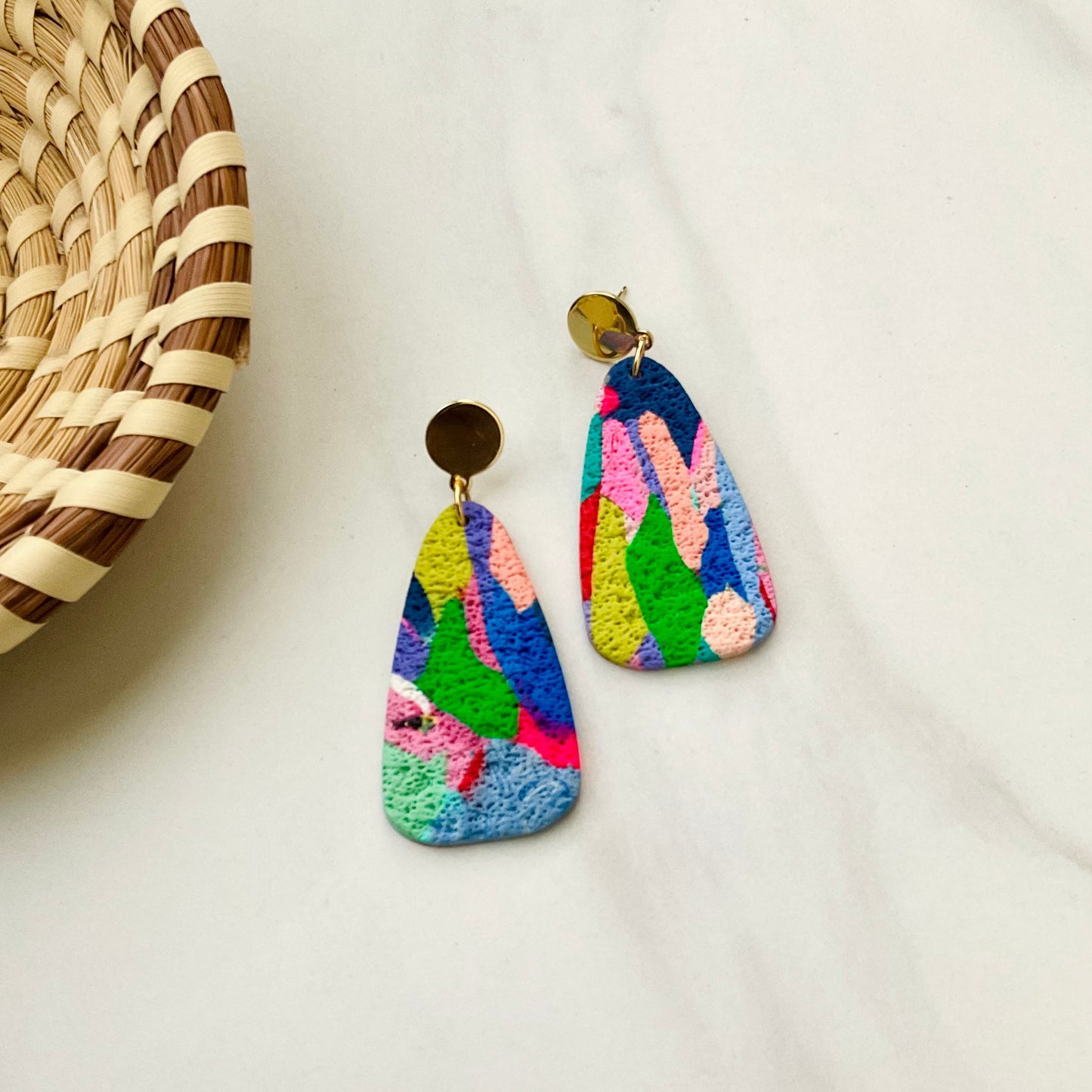 Scarlet // Summer Circus Print Textured