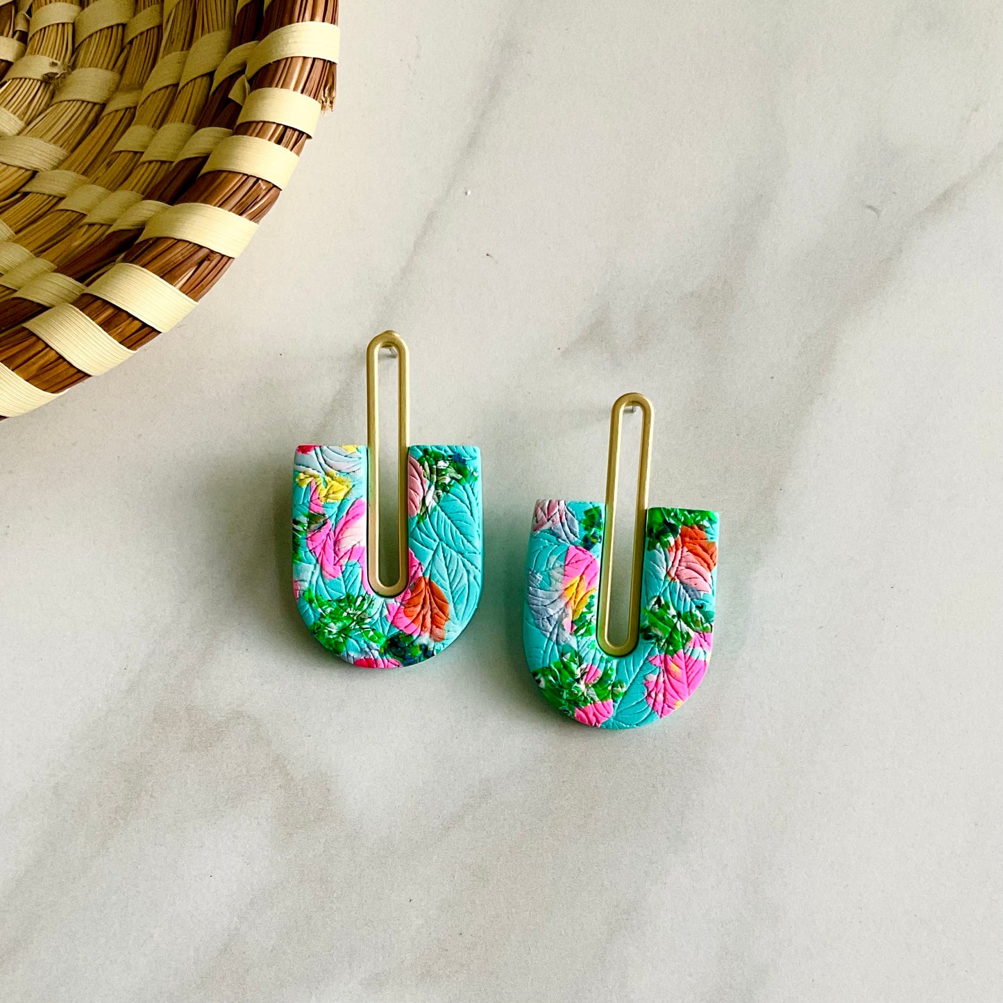 Gracie //  Misty Flora Print (Gold)