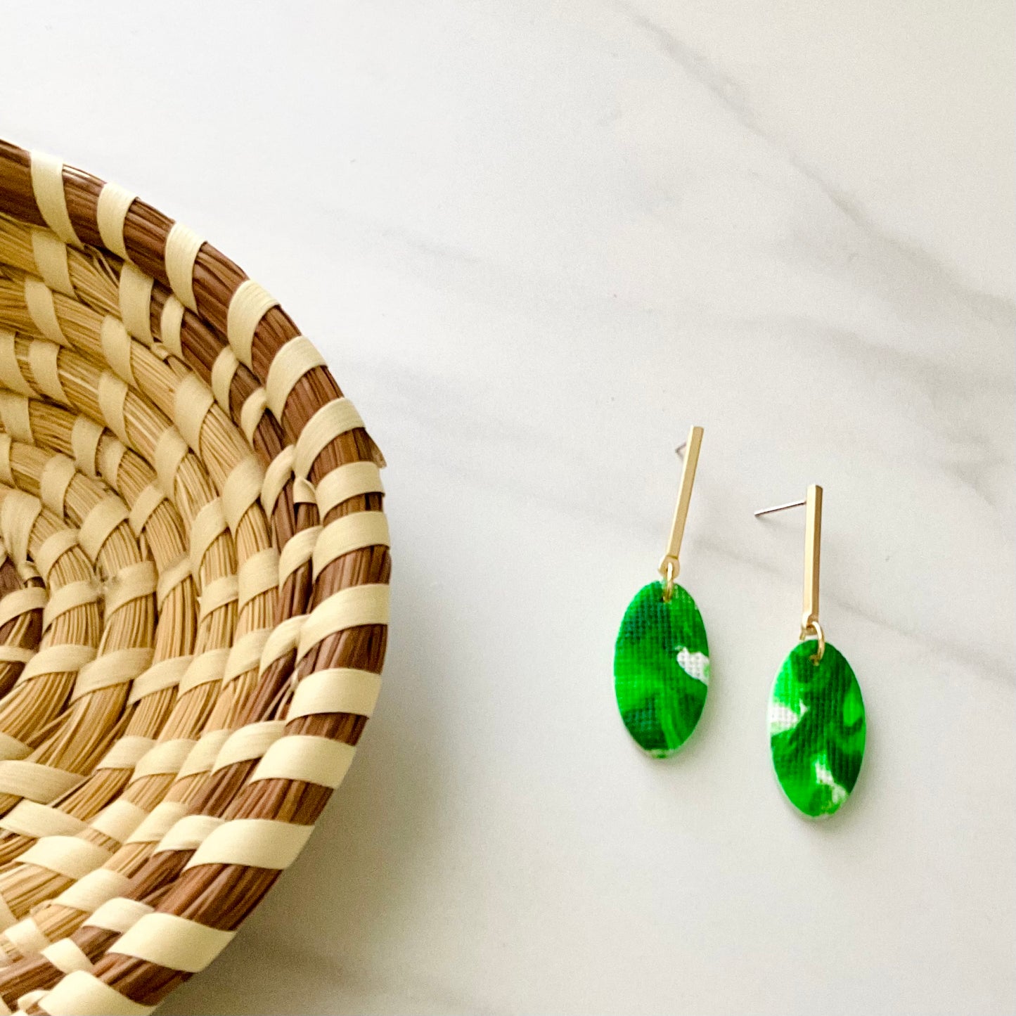 Greenery + Brass