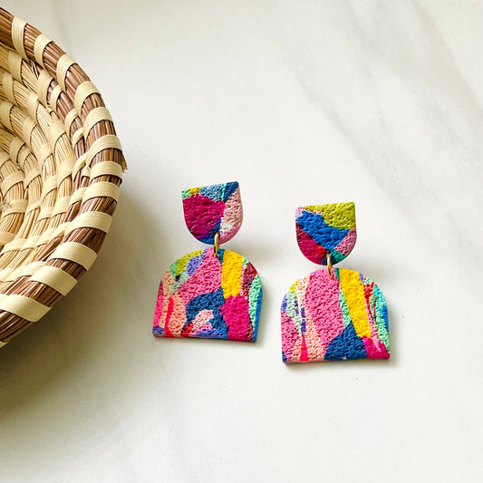Emma // Summer Circus Print Textured