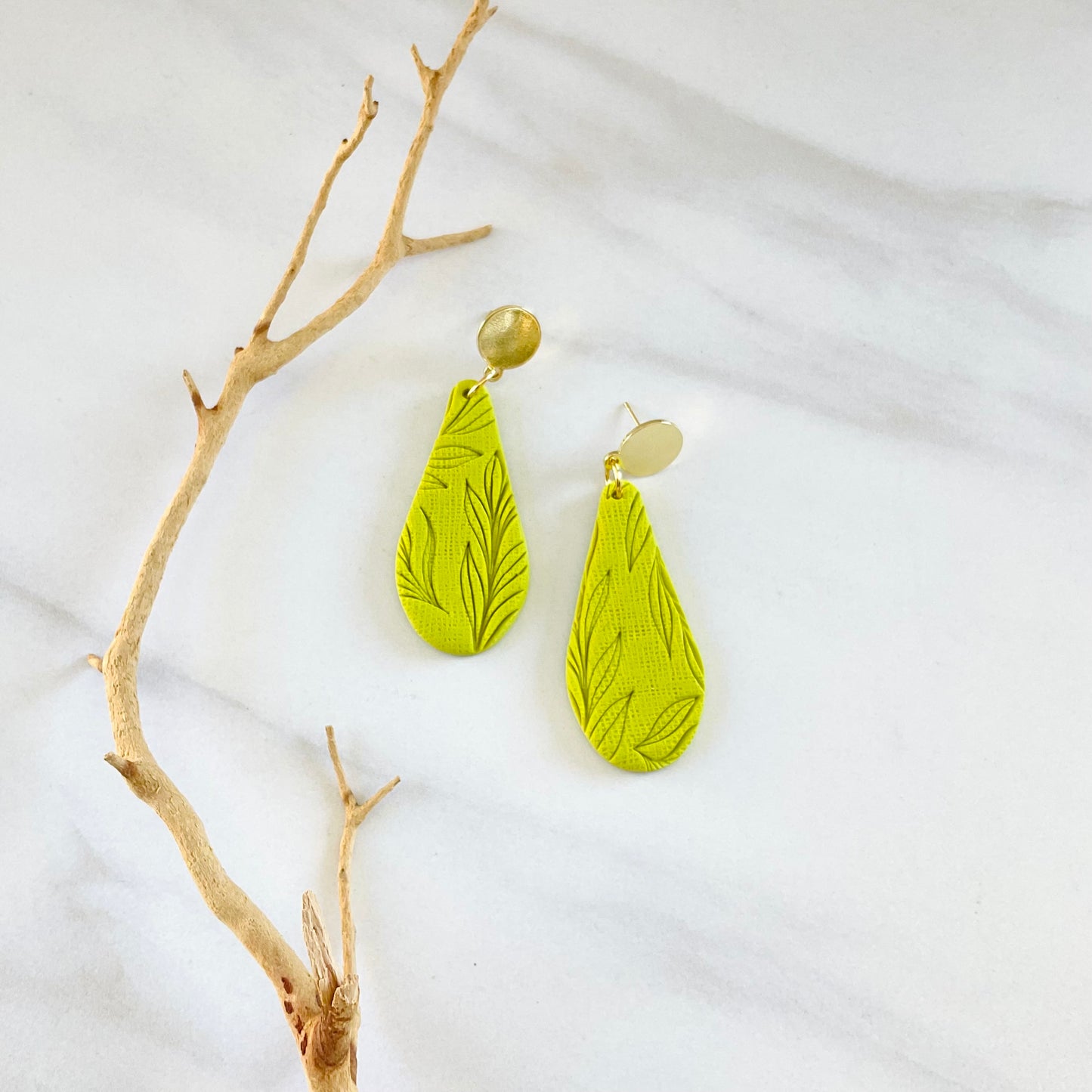 Teardrop // Citron Textured