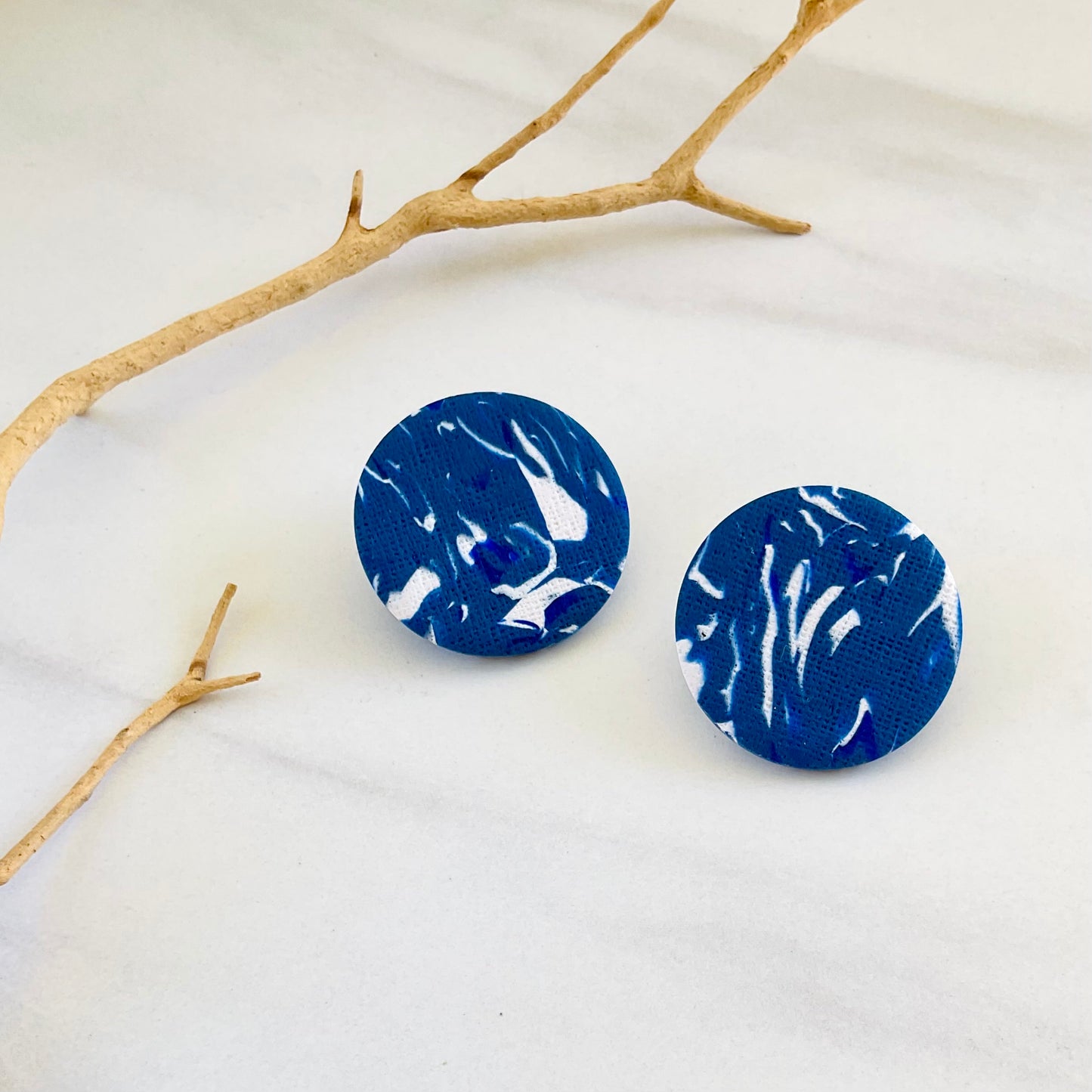 Blue Print Textured Studs