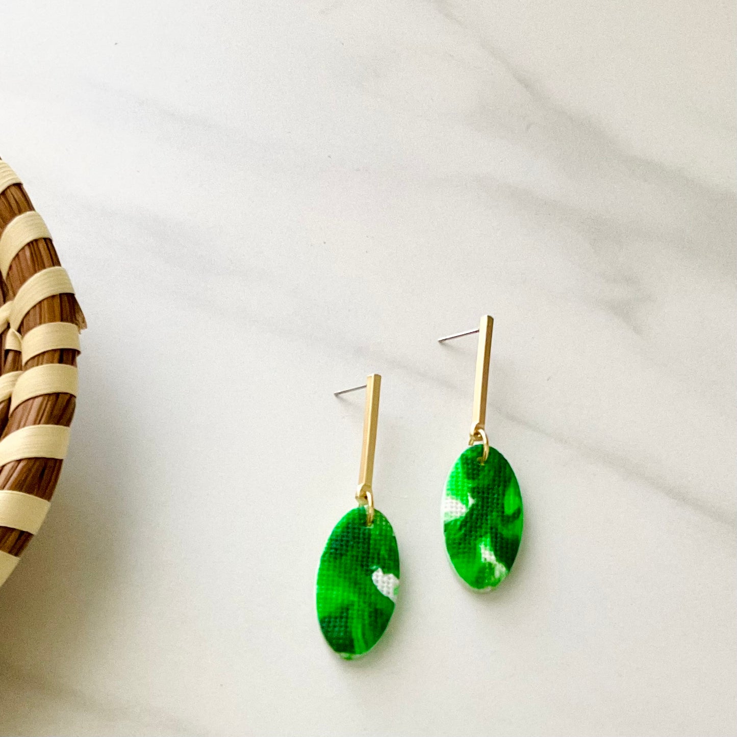 Greenery + Brass