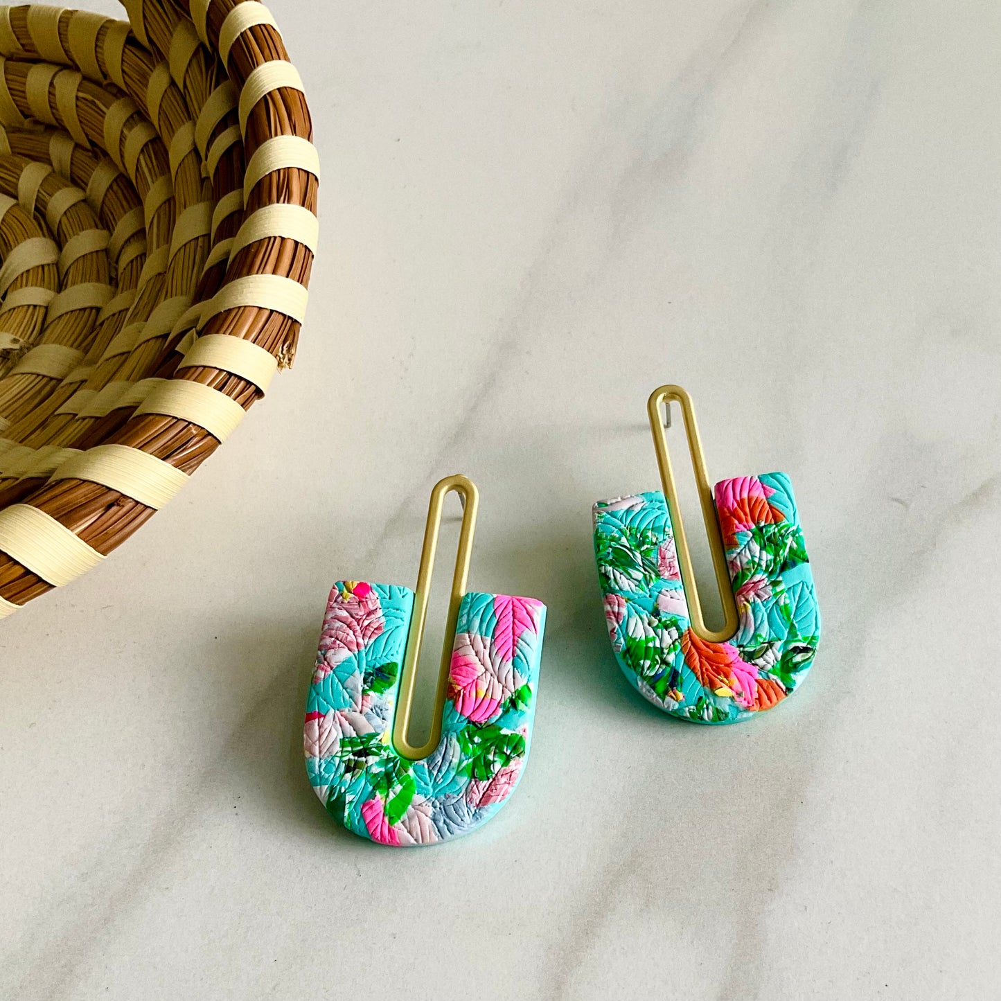 Gracie //  Misty Flora Print (Gold)