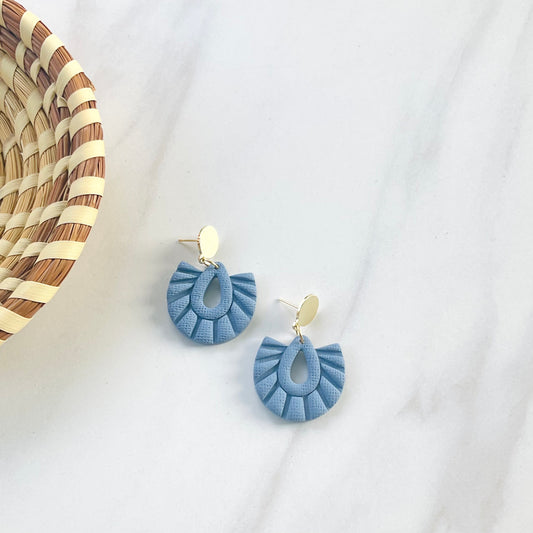 Darla// Bluestone Textured + Brass