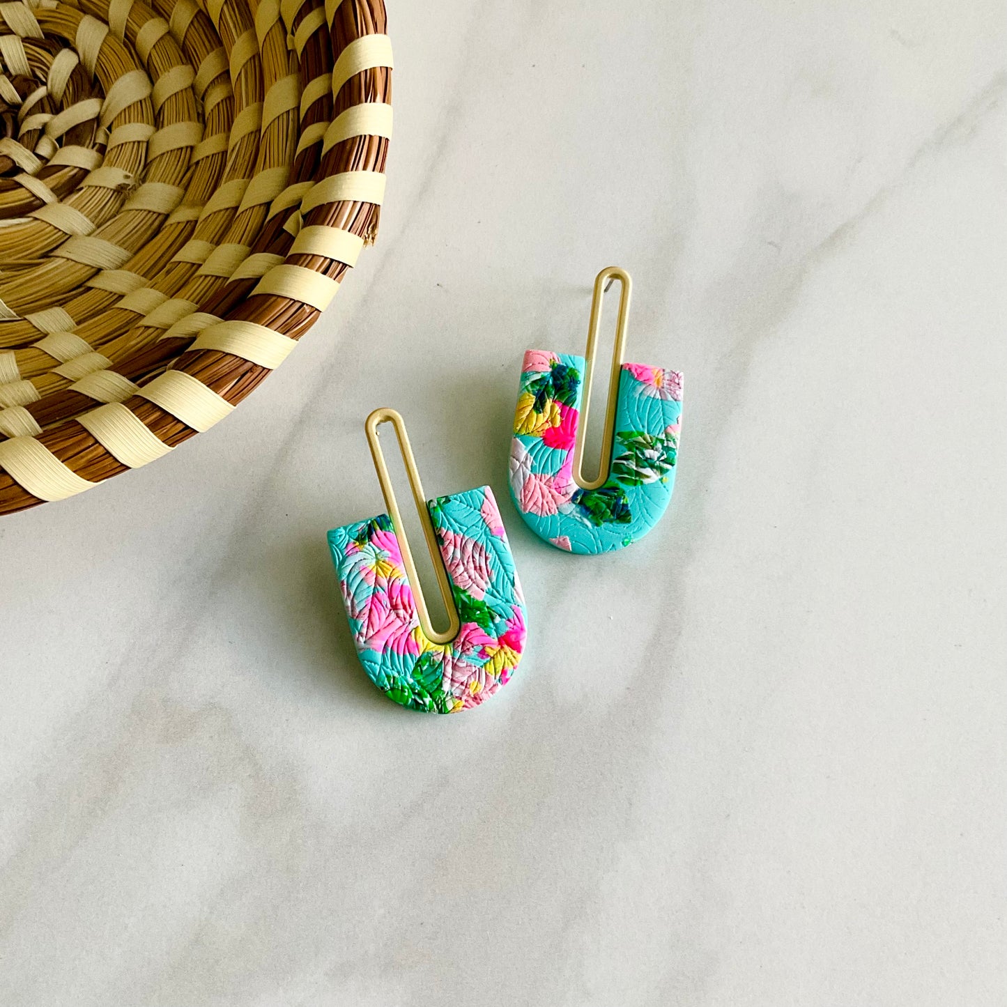 Gracie //  Misty Flora Print (Gold)