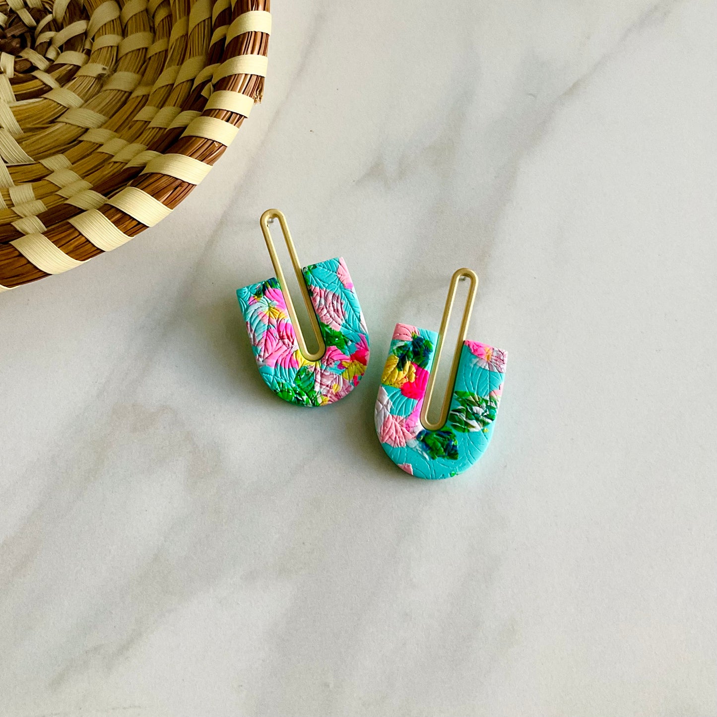 Gracie //  Misty Flora Print (Gold)