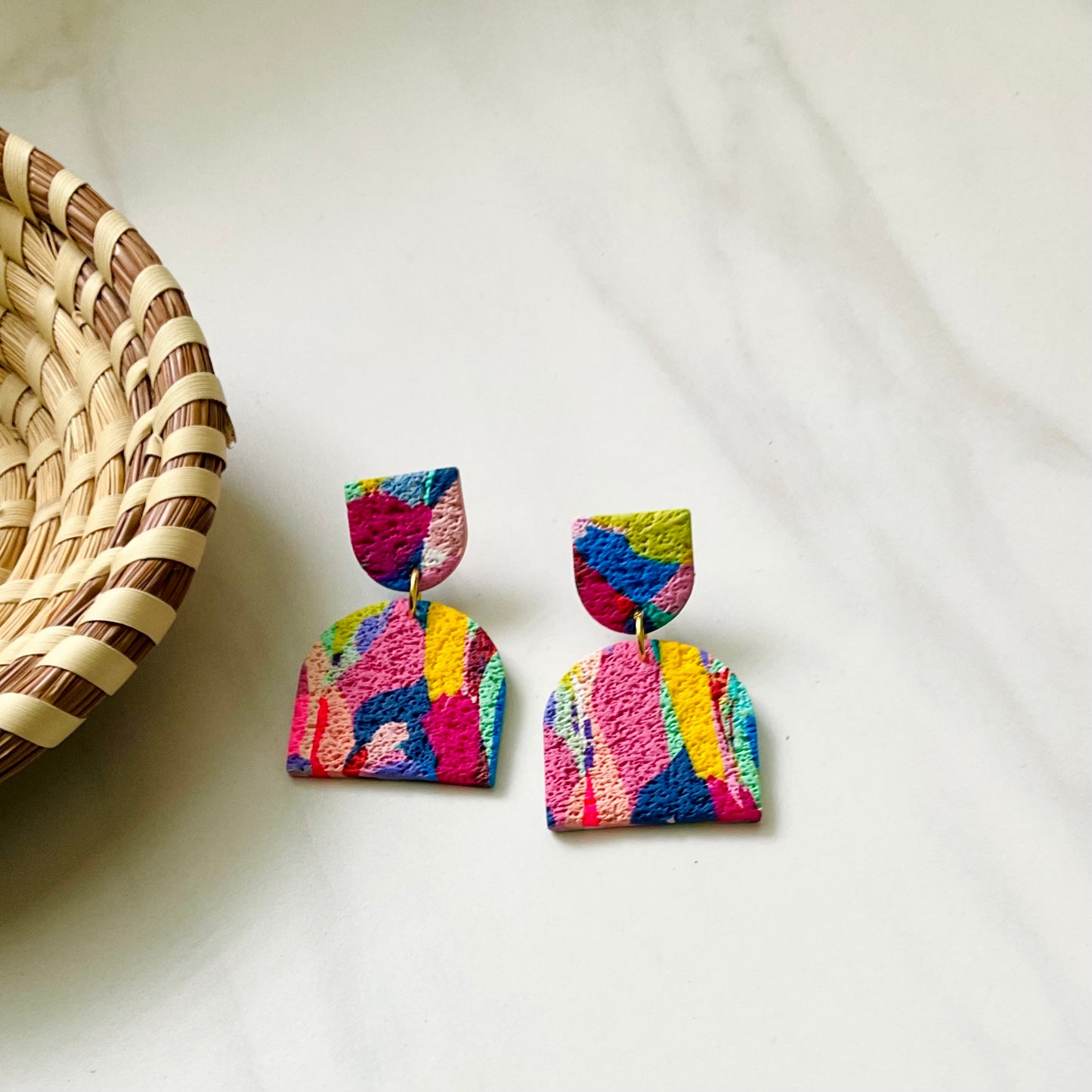 Emma // Summer Circus Print Textured