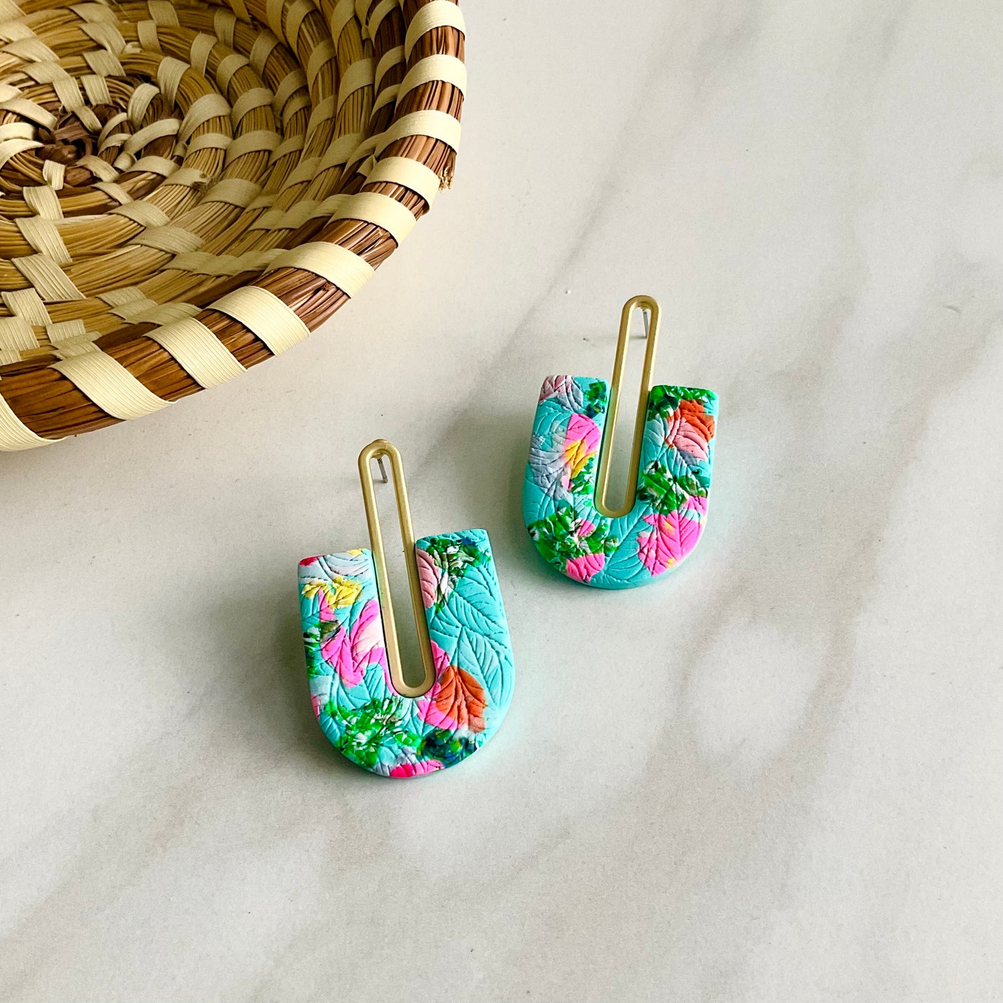 Gracie //  Misty Flora Print (Gold)