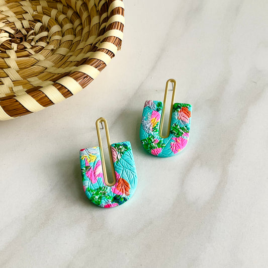 Gracie //  Misty Flora Print (Gold)