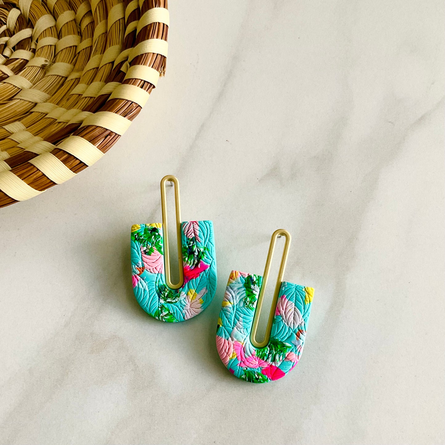 Gracie //  Misty Flora Print (Gold)