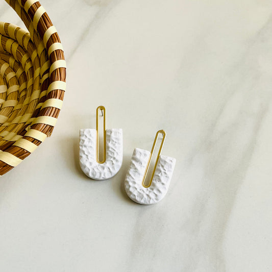 Gracie // Blanc Textured (Gold)