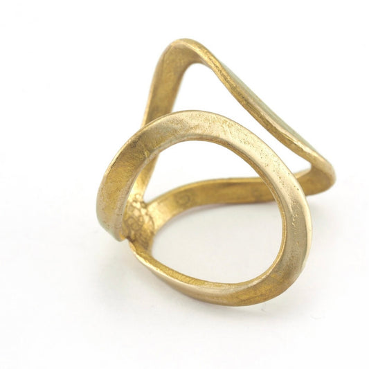 Infinity Brass Ring Adjustable