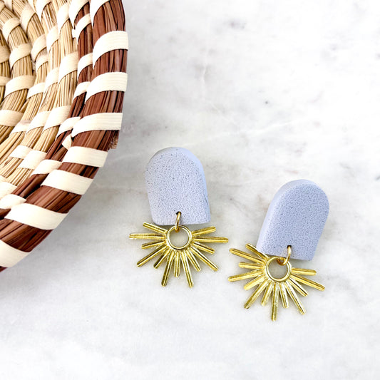 Gray + Brass Sunbeams
