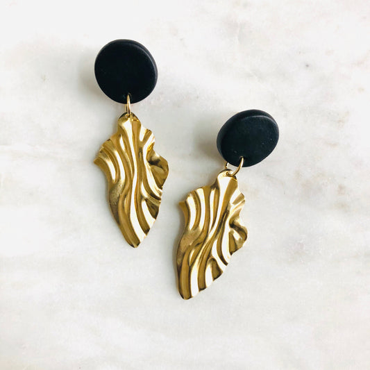 Wholesale Black Clay + Brass