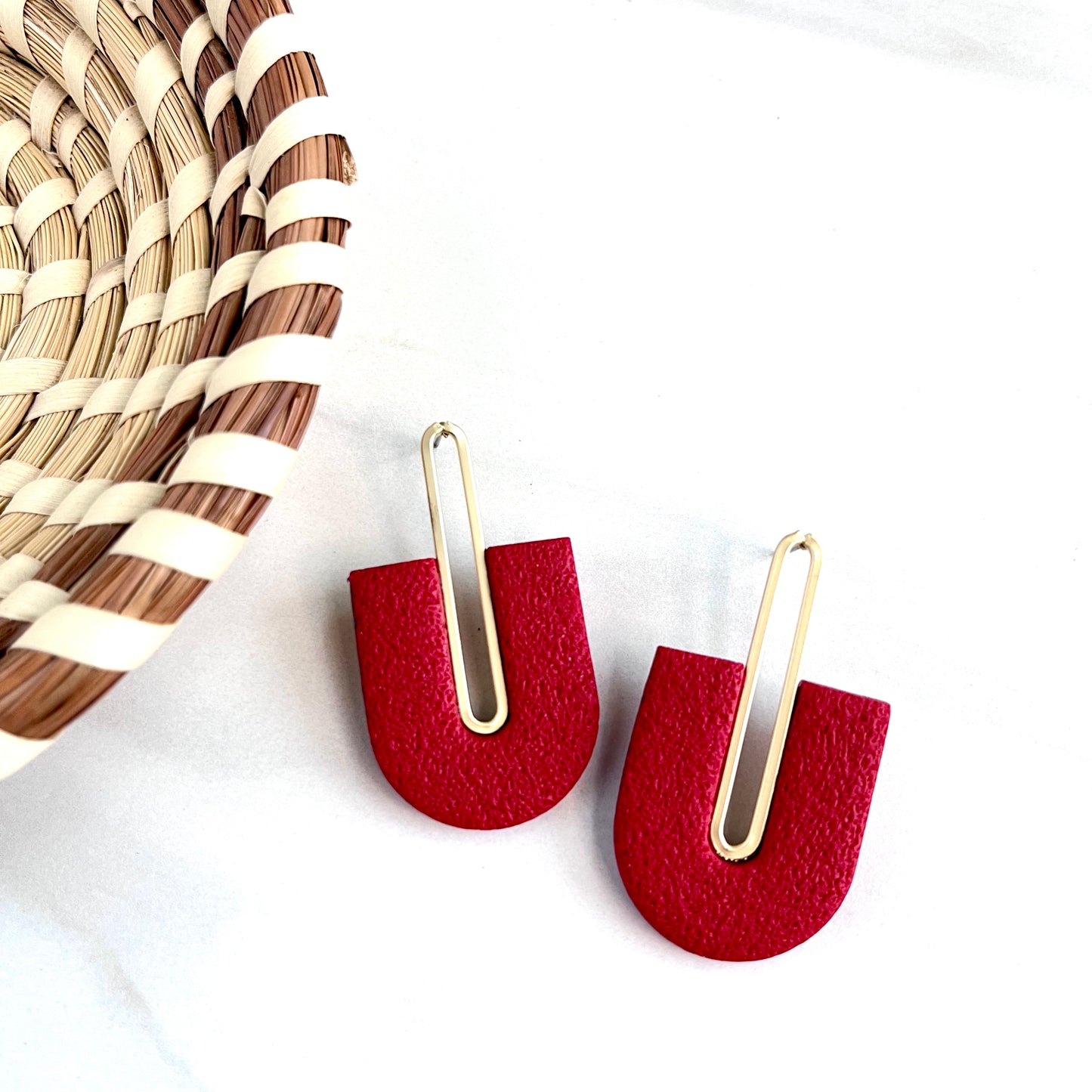 Gracie // Red Hot Textured (Gold)