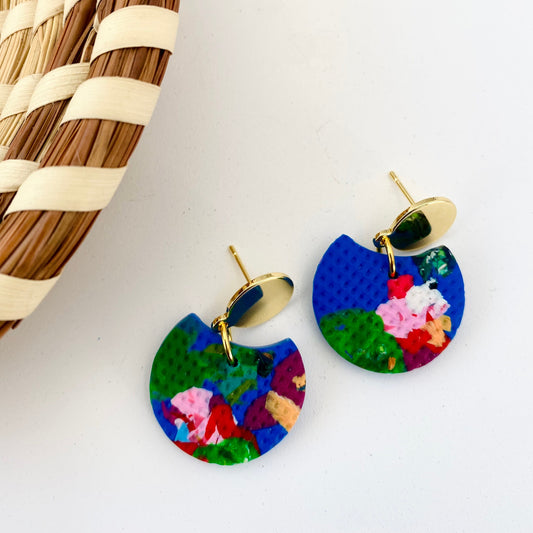 Wholesale Birdie //  Cobalt Blue Floral Print