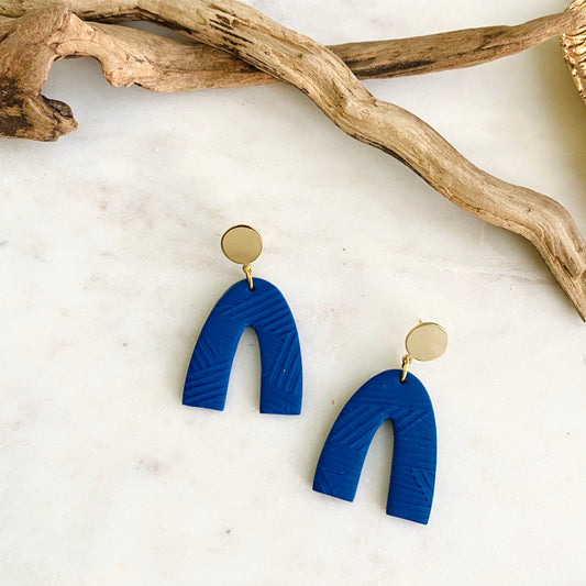Wholesale Arches Blue Textured
