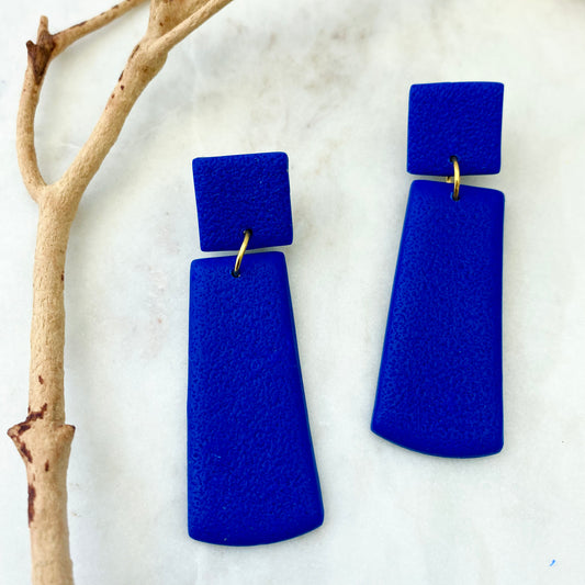 Ida // Cobalt Blue Textured