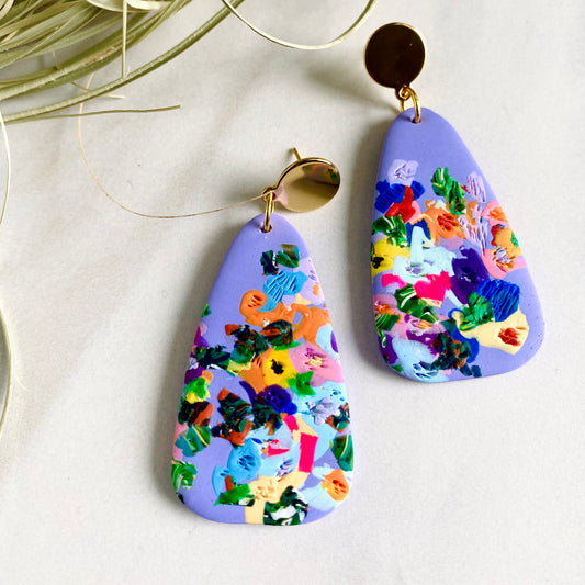 Scarlet // Garden Print Lavender